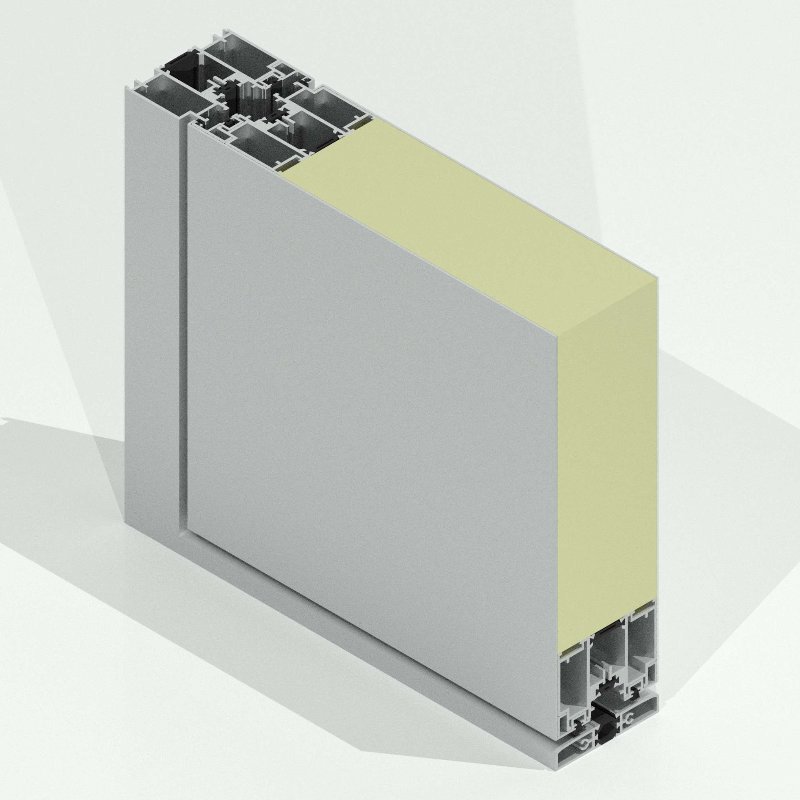 Puerta Pivotante Panelada Élite 80 RPT